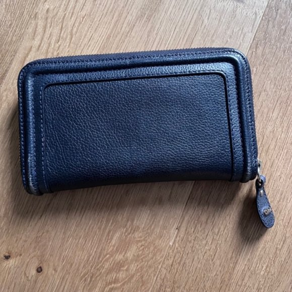 Chloe Wallet Navy Blue - Picture 6 of 7